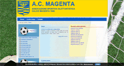 Desktop Screenshot of acmagenta.it